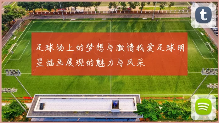 足球场上的梦想与激情我爱足球明星插画展现的魅力与风采